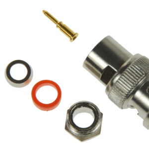 Stecker für RG-58, 5mm Stecker zum anlöten an RG-58 Kabel