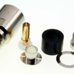 UHF PL23TG Kabel-Buchse für unsere 10 mm Koaxialkabel