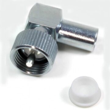 LC 27 DV Winkel Stecker für DV Fuß alte/neue Norm mit Pin