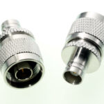 BNC-Adapter, BNC-Buchse / N-Stecker