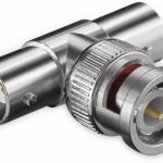 BNC-Adapter, BNC-Stecker auf 2x BNC-Buchsen / BNC-T-Stück