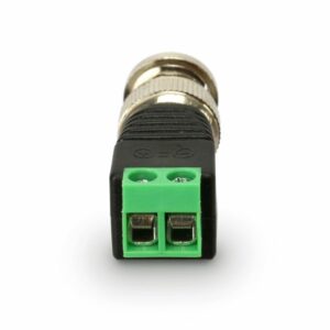 BNC-Stecker und 2-polige Schraubklemme