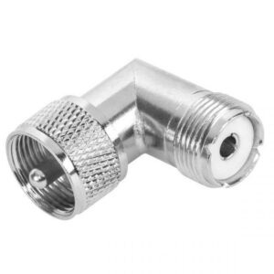UHF-Winkelstecker, Stecker/Buchse