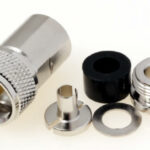 UHF/PL-Stecker Spezial 7 mm Clamp