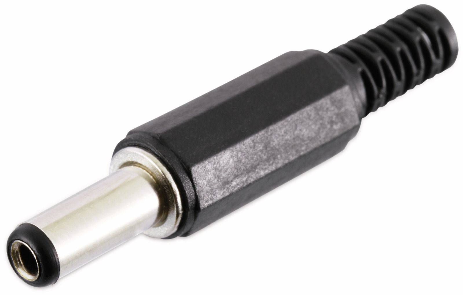 Hohlstecker, Ø 2,5 mm, 14 mm, Knickschutz - Alex's Radio Shop