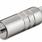 Klinkenstecker, 3,5 mm, Mono, Metall