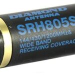 Diamond SRH-805S 4,5 cm lange SMA-Aufsteckantenne 2m/70cm/23cm
