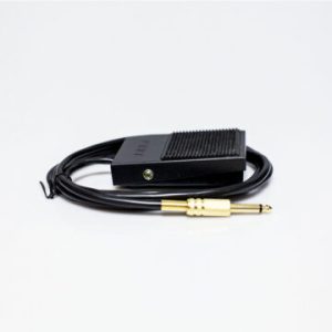 PTT-Fußschalter m. Kabel u. Cinch-Stecker