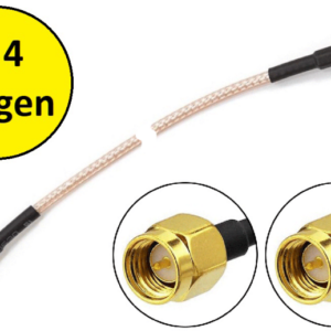 Koaxialkabel RG316-U mit 2 SMA-Steckern, 50 Ω - 60cm