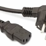 GOOBAY Kaltgerätekabel, 1,5 m, schwarz