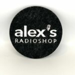 Runder FILZ Untersetzer Ø 10cm Alex's Radio-Shop