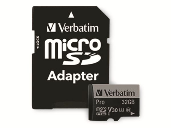 I724752.1-VERBATIM-MicroSD-Card-Pro-U3-4K-32-GB