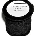 Kevlar Abspannseil, 1mm Ø (100m Rolle)
