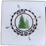 POTA PARKS ON THE AIR Aufkleber, Sticker KOSTENLOS