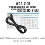WCS-7100-Programmiersoftware und USB-RTS01-Kabel für den Icom IC-7100