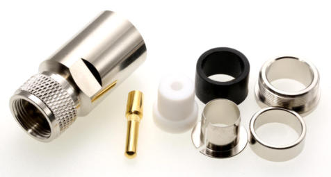 UHF Spezial 15 UHF-Stecker für Ecoflex 15, Ecoflex 15 Plus, LMR 600 und ähnliche