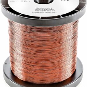 Kupferlackdraht auf Spule, Ø 1,00mm - 100g