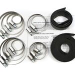 Materialsatz Klemmensatz für 14m HD Fiberglasstange (und 12m XHD-Version)