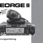 Bedienungsanleitung / Handbuch - President George II - deutsch