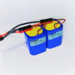 12V 2x-6Ah LiFePO4 mit BMS 12Ah Komplett Set. PowerPole®