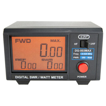 K-PO DG-503 MAX - 1,6-525 MHz Digitales SWR/Watt-Meter