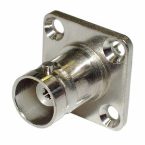 BNC Einbaubuchse / Kupplung Flanschmontage