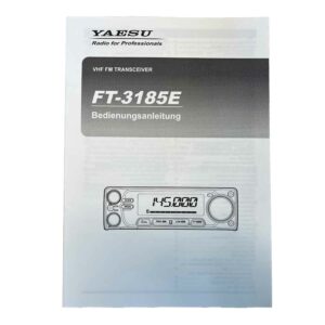 Handbuch Yaesu FT-3185E (Deutsch)